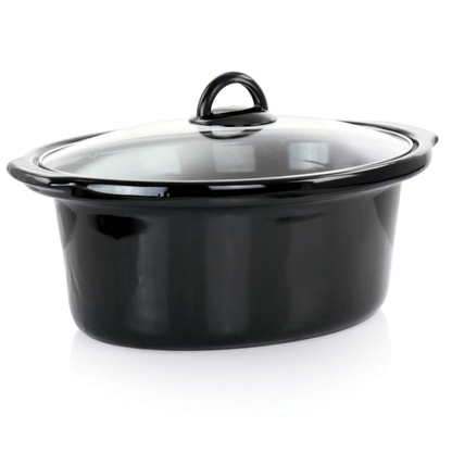 Better Chef 4-Quart Oval Slow Cooker in Brushed Stainless Steel by Jupiter Gear Home