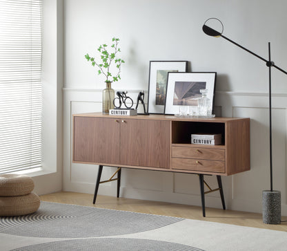 Modern Sideboard TV Stand with 2 Door and 2 drawers by Blak Hom