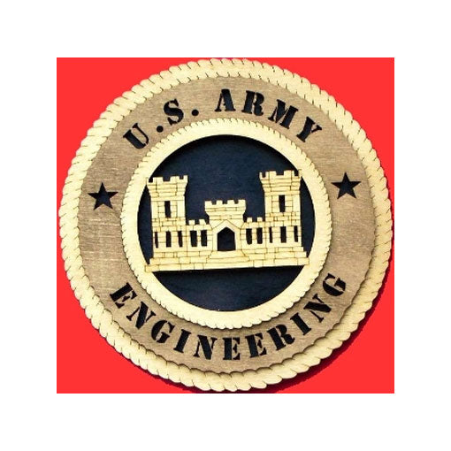 Engineering Wall Tributes - 12". by The Military Gift Store