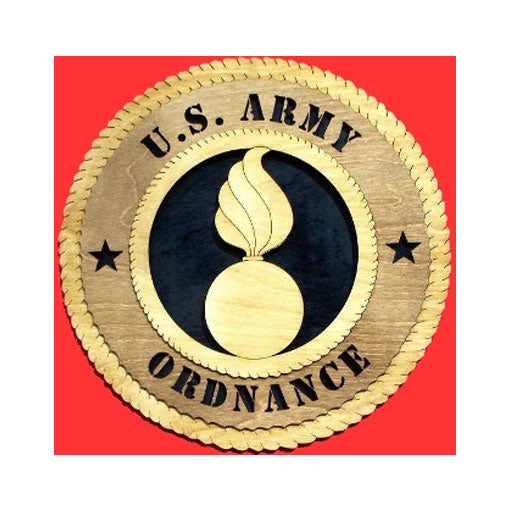 Ordnance Wall Tributes - 9". by The Military Gift Store