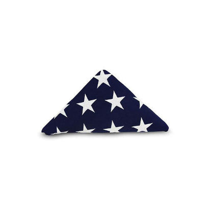 Pre-Folded American Flags - Made in USA - American made flags and hand folded by veterans. by The Military Gift Store