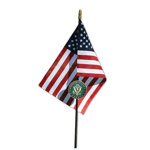 Flags Connections - Army Veteran Grave Marker | Heroes Series. by The Military Gift Store