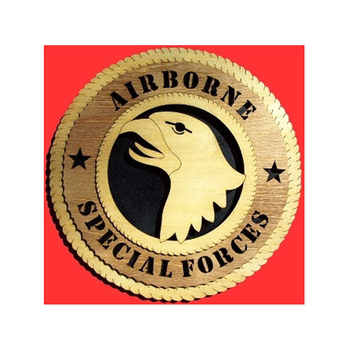 Airborne Wall Tributes - 9 inch. by The Military Gift Store