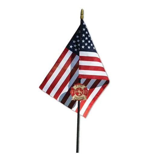 Flags Connections - Firefighter Grave Marker | Heroes Series. by The Military Gift Store