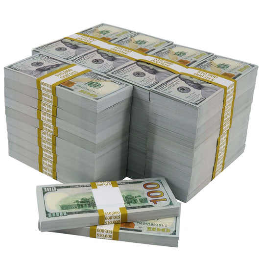 $500,000 Full Print New Series Stacks by Prop Money Inc