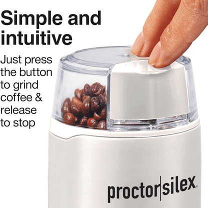 Proctor Silex Fresh Grind Electric Coffee and Spice Grinder by Jupiter Gear Home