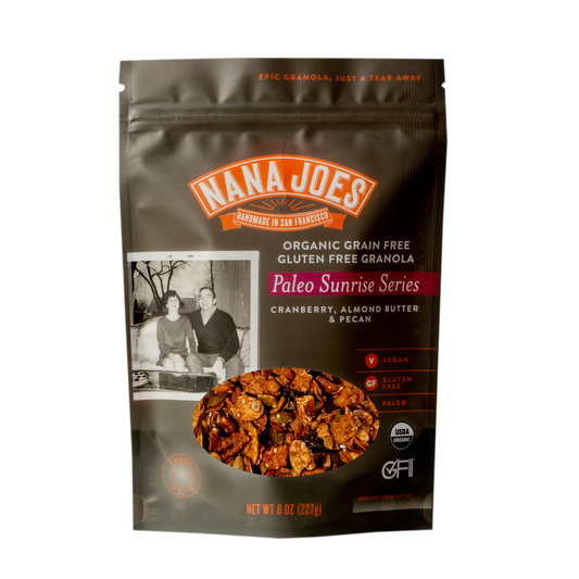 Nana Joes - 'Paleo Sunrise Series' Organic Granola Blend w/ Cranberry (8OZ) by The Epicurean Trader