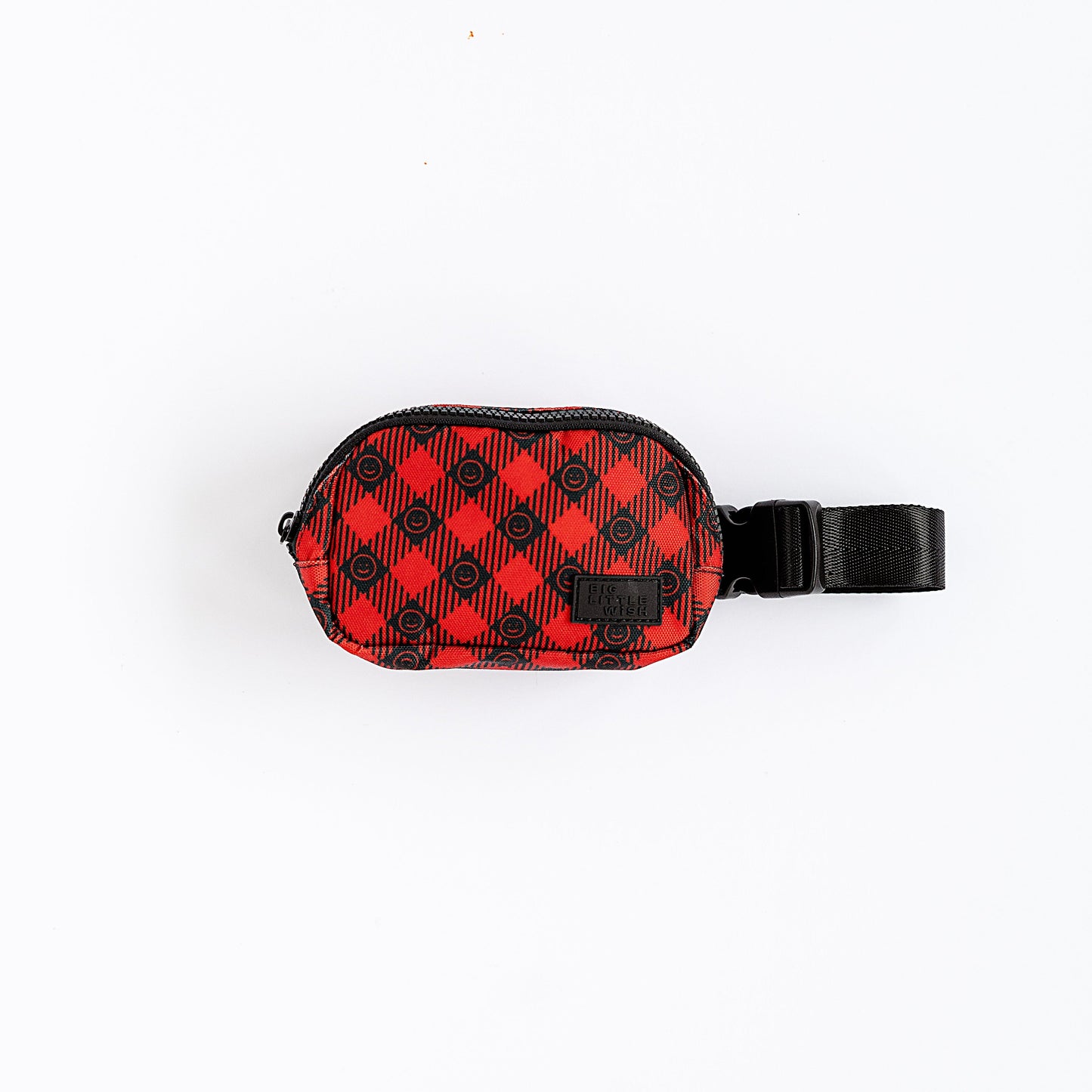 The Camp Bag - Buffalo Plaid Kids Fanny Bag by Big Little Wish