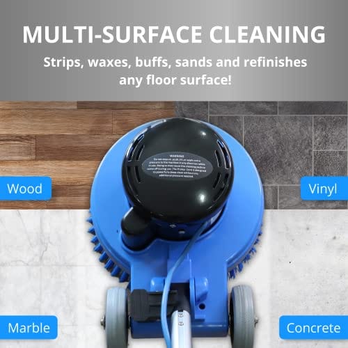 Prolux Core 15" Heavy Duty Single Pad Commercial Polisher Floor Buffer Machine Scrubber Loaded Version by Prolux Cleaners