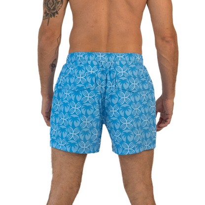 Palm Paradise Shorts / Blue by East x East