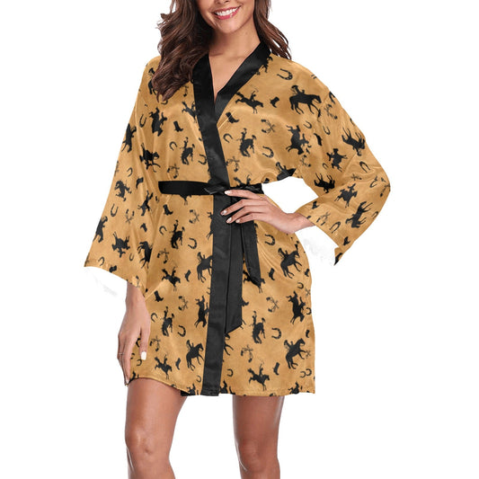 Lucky Western Women's Lounge Kimono Robe by Baha Ranch Western Wear