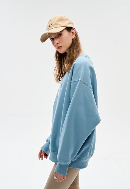 "Pixel" Fog Blue Sweatshirt by Amoo