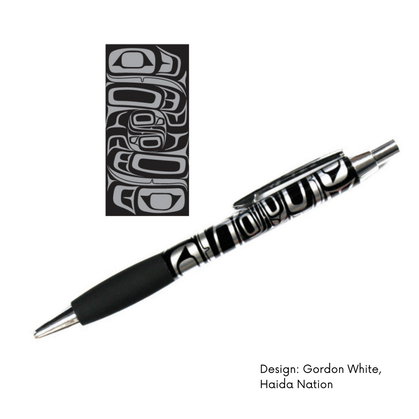 Pen w/ Contemporary Indigenous Design by Made By Humans