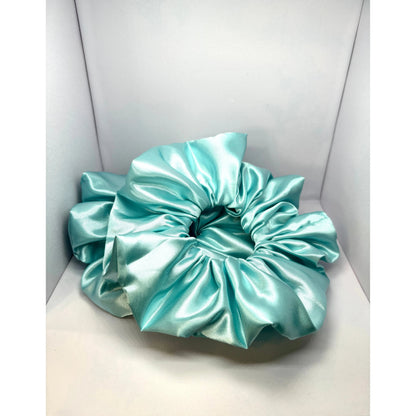 Seafoam Green Silk Scrunchie by Enchanted Scrunch