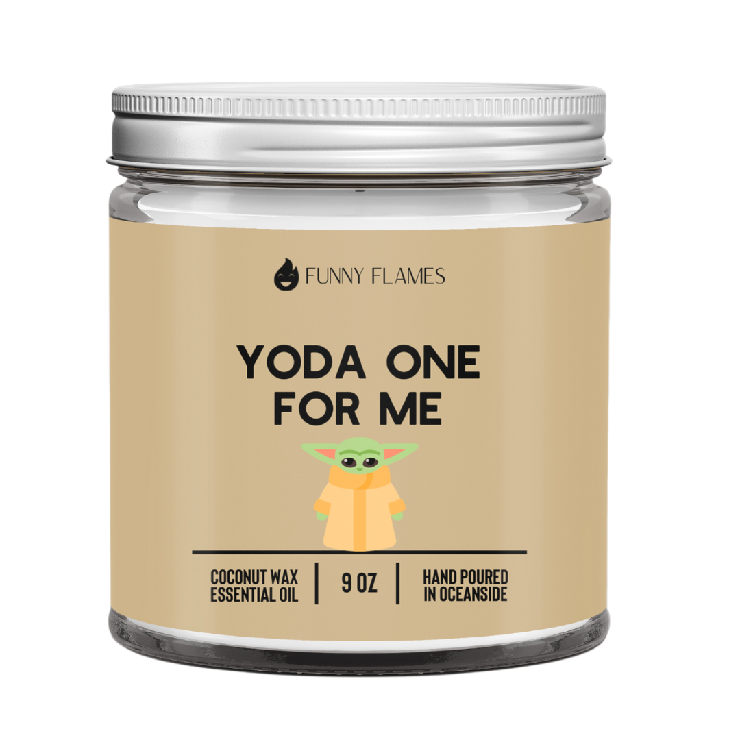 Yoda One For Me - Candle by Shop Vibrantly Bold