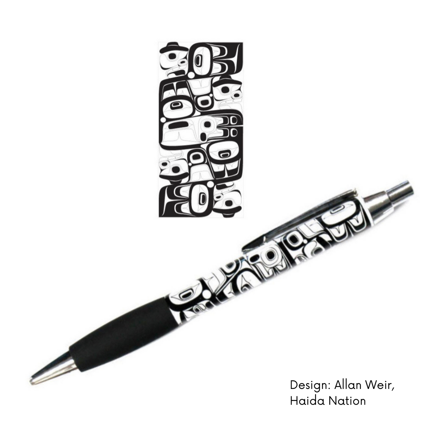 Pen w/ Contemporary Indigenous Design by Made By Humans