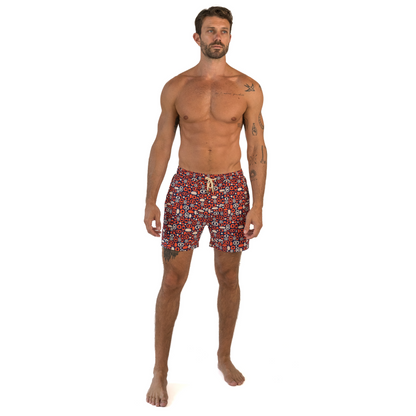 Cosmic Tropics Shorts / Red by East x East