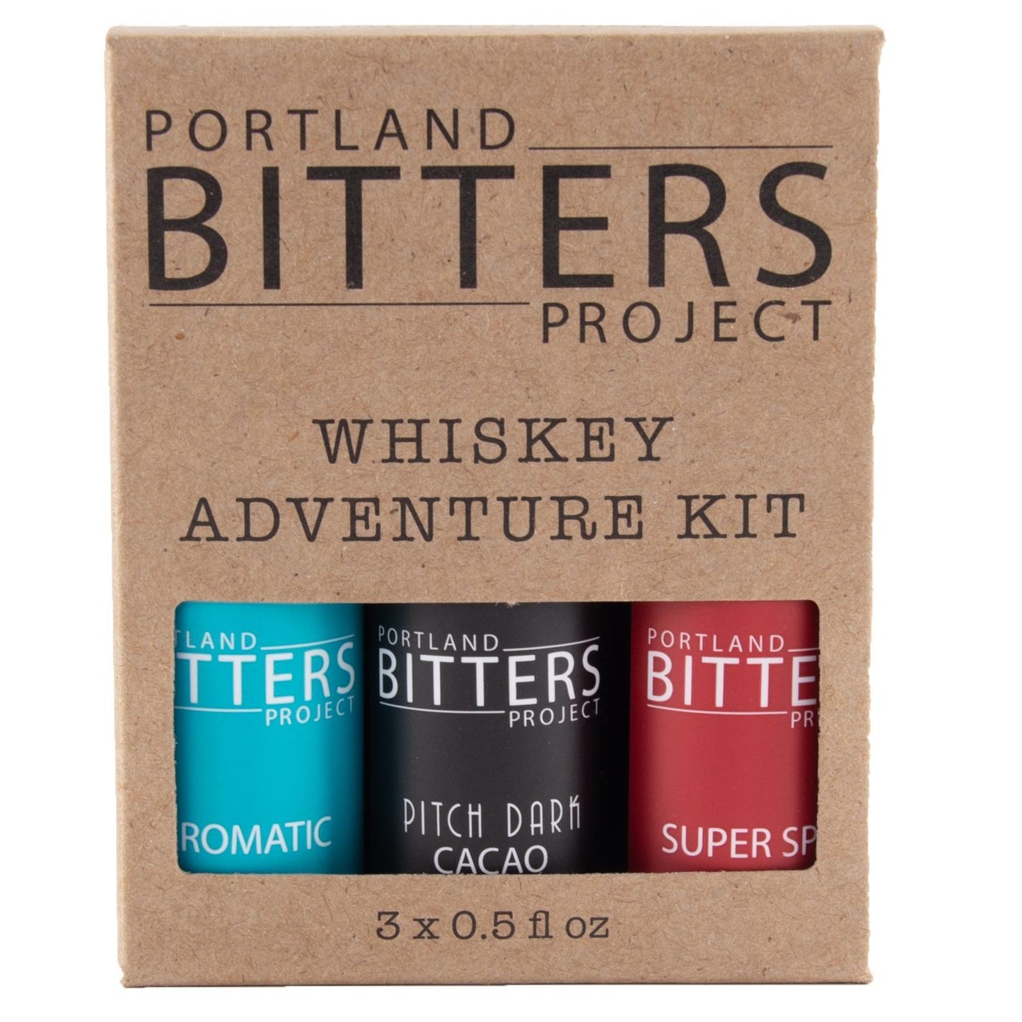 Portland Bitters Project - 'Whiskey Adventure' Bitters Kit (3X0.5ML) by The Epicurean Trader