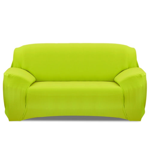 Sofa Cover Printed Stretch Sofa Furniture Cover Soft Sofa Slipcover Polyester Furniture Protector Cover - Green by VYSN