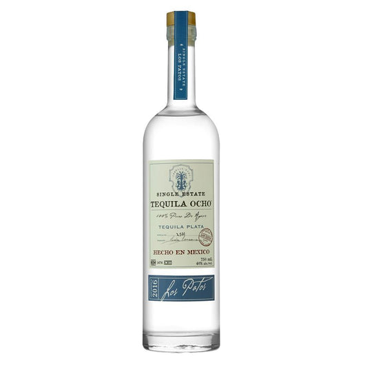 Tequila Ocho - 'Los Patos' Plata Blanco Tequila (750ML) by The Epicurean Trader