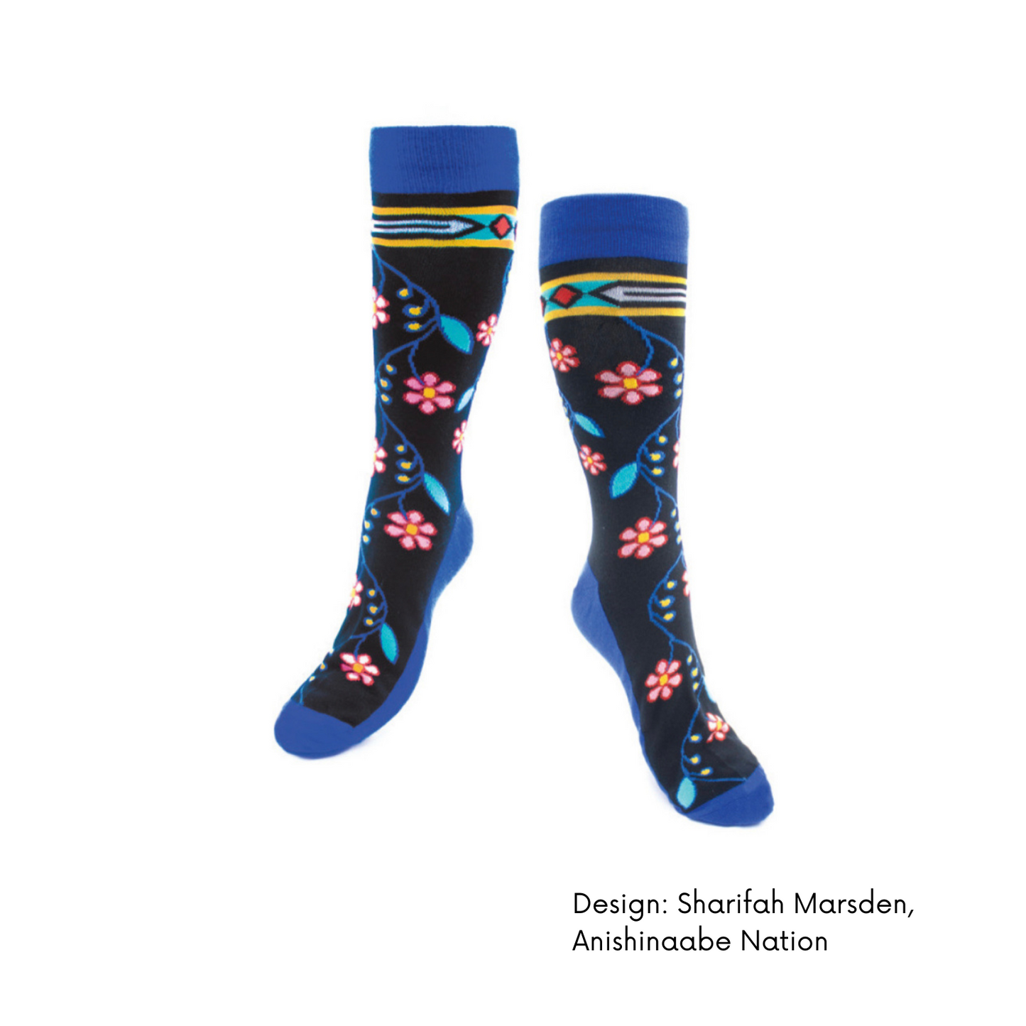 Socks w/ Contemporary Indigenous Design by Made By Humans