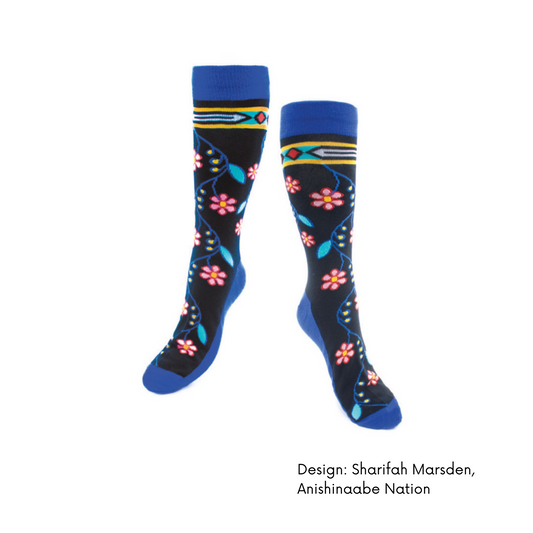 Socks w/ Contemporary Indigenous Design by Made By Humans