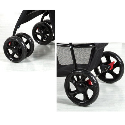 360 Rotating Pet Stroller by Furr Baby Gifts