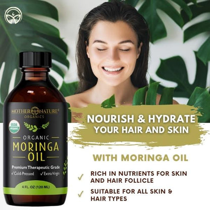 Moringa Oil by Mother Nature Organics