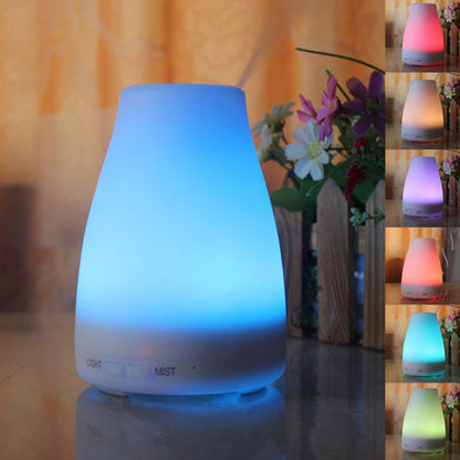 Misty Mood Maker Humidifier With Aroma Essential Oil Free by VistaShops