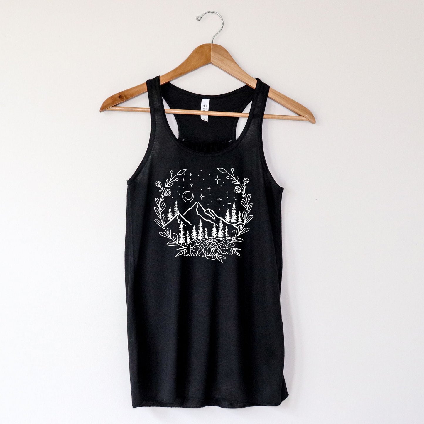 Mountain Scene Tank Top by 208 Tees