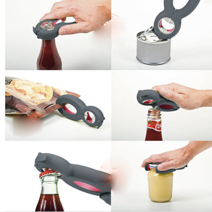 No-Slip Grip 6 in 1 Opener by VistaShops