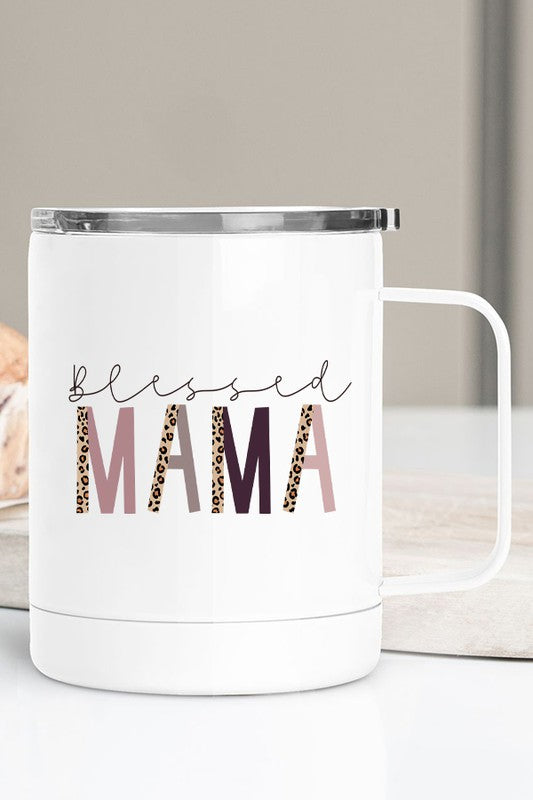 Blessed Mama Travel Mug