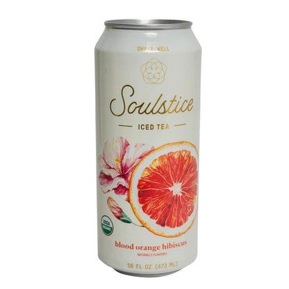 Soulstice - 'Blood Orange Hibiscus' Organic Iced Tea (16OZ) by The Epicurean Trader