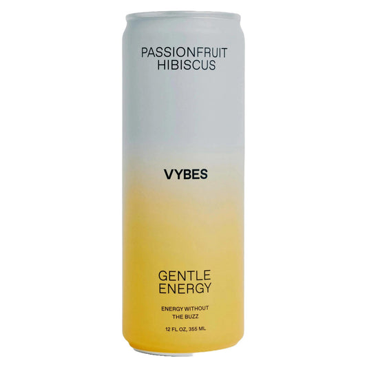 VYBES - 'Passionfruit Hibiscus' CBD-Infused Beverage (14OZ) by The Epicurean Trader