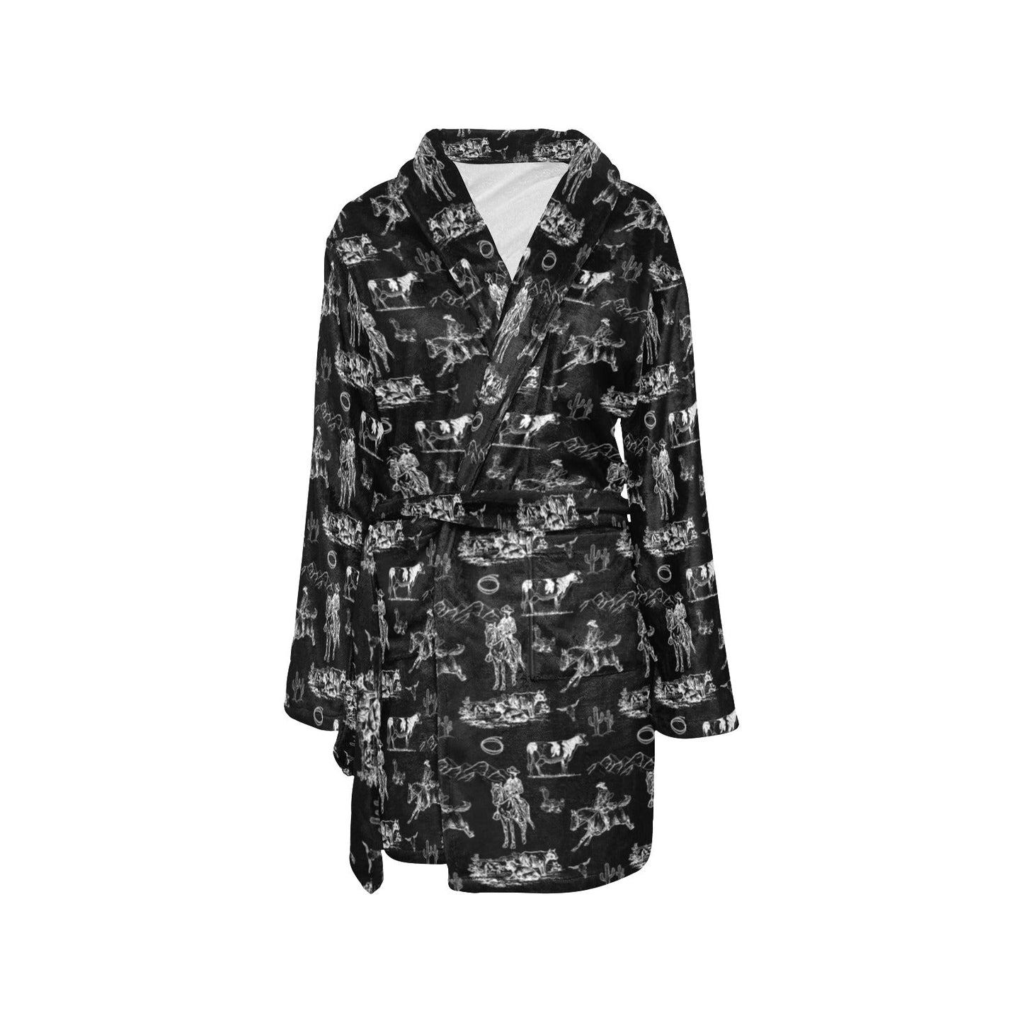 Ranch Life Women's Western Bath Robe by Baha Ranch Western Wear