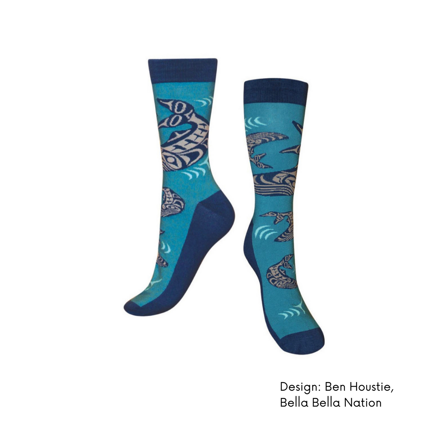 Socks w/ Contemporary Indigenous Design by Made By Humans