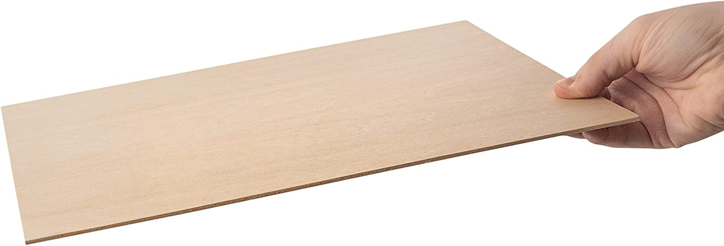 Basswood Sheets 12X8X1/16 16 Pack by Hammont