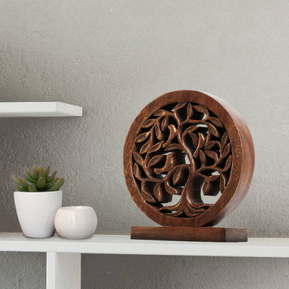 Trevose Tree of Life Wooden Sculpture - Large by Decozen