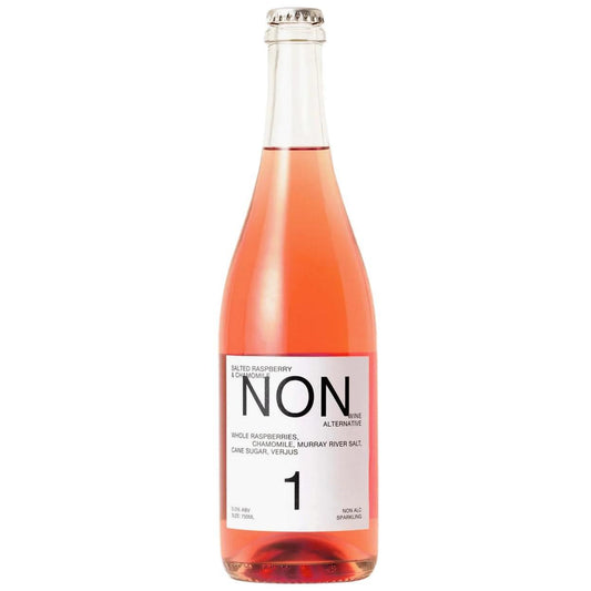 NON - 'NON 1' Salted Raspberry & Chamomile Non-Alcoholic Wine (750ML) by The Epicurean Trader