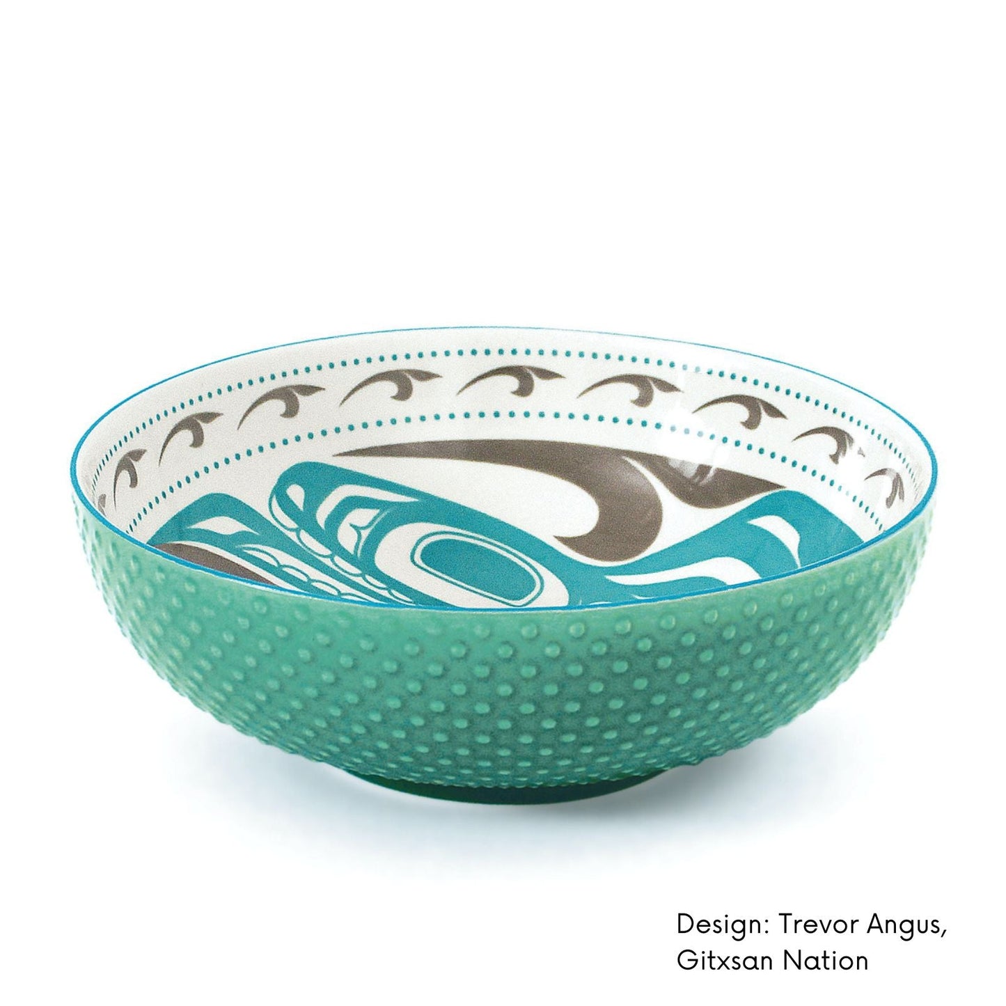 Serving Bowl with Contemporary Indigenous Design by Made By Humans