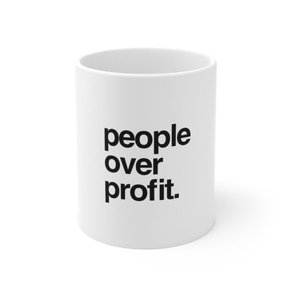 People Over Profit | Mug by The Happy Givers