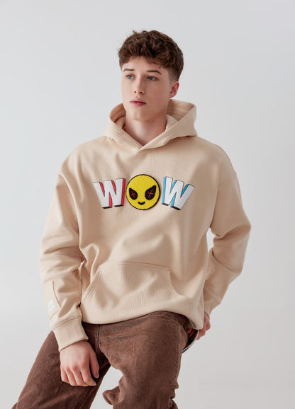 WOW  "Mood" Emoji Hoodie by Amoo