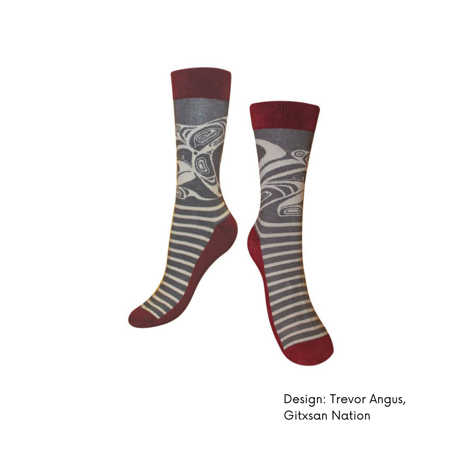 Socks w/ Contemporary Indigenous Design by Made By Humans