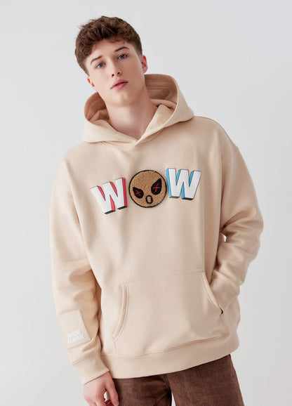 WOW  "Mood" Emoji Hoodie by Amoo