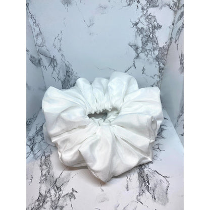 White Knit Scrunchie by Enchanted Scrunch