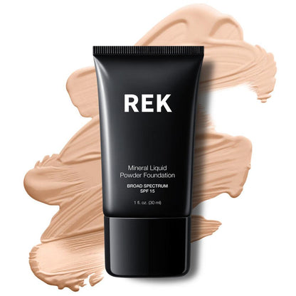 Porcelain | Mineral Liquid Powder Foundation with SPF 15 | REK Cosmetics by REK Cosmetics