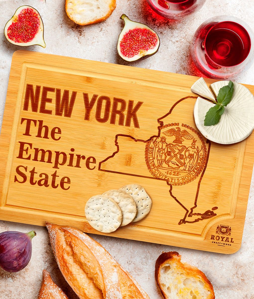 New York Cutting Board, 15x10" by Royal Craft Wood