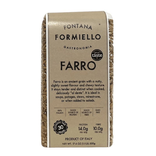 Fontana Formiello - Farro (500G) by The Epicurean Trader