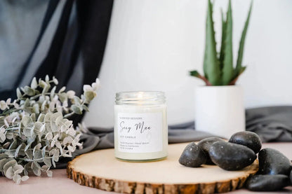 Sexy Man Soy Candle - 7oz Glass Jar by Scented Designs Candle Company