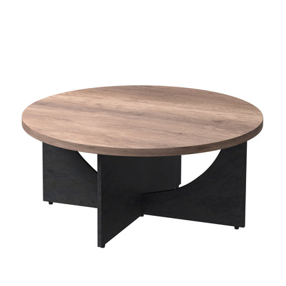 Modern Retro Round Coffee Table by Blak Hom